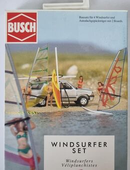 Busch Windsurfer Set H0 6011 - 1:87 - neu OVP - Essen