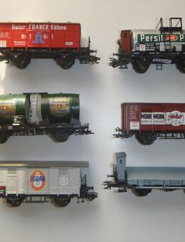 6 Stück Märklin Insider Güterwagen H0, TOP Zustand - Emden
