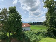 Idyllisch gelegene 2 Zi-WE mit Südbalkon und herrlichem unverbaubarem Bergblick - Bad Heilbrunn