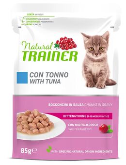 Natural Trainer Kitten & Young - 12 x 85 g Thunfisch