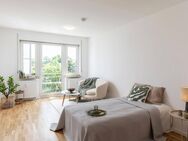Bezugsfrei! Hochwertig renovierte 1-Zimmer-Wohnung mit Balkon & Stellplatz in Leipzig - Leipzig