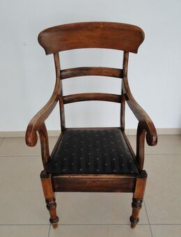 Mahagoni Armlehnstuhl engl viktorianisch ca. 1880 - Coesfeld