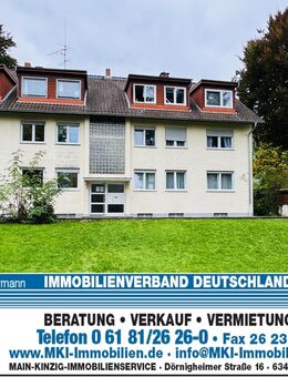 3-Zimmer-Eigentumswohnung in zentraler Lage von Hanau und Main-Nähe - Hanau (Brüder-Grimm-Stadt)