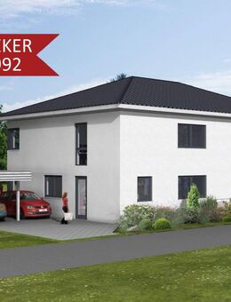 Neubau-DHH als Ausbauhaus in Bad Oeynhausen-Wulferdingsen! - Bad Oeynhausen