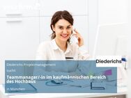 Teammanager/-in im kaufmännischen Bereich des Hochbaus - München