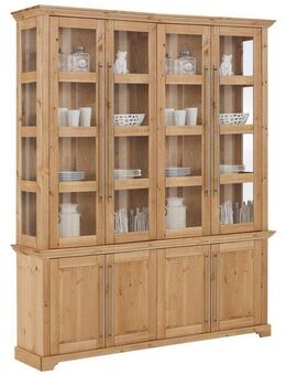 Home affaire Vitrine Meliss aus massiver Kiefer, FSC® zertifiziert, Breite 171 cm