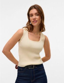 Vero Moda Stricktop VMPOPPY SL SQUARE NECK TOP VMA NOOS