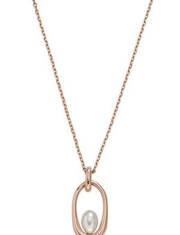 SKAGEN Kette mit Anhänger AGNETE, SKJ1749791, mit Muschelkernperle