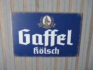 GAFFEL KÖLSCH -- Blechschild (20x30cm) - Leverkusen