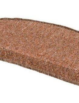 Andiamo Stufenmatte Bob, Made in Poland, halbrund, Höhe: 4,5 mm, melierte Schlinge, selbstklebend, Set mit 2 Stück oder 15 Stück