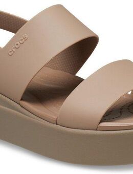 Crocs Brooklyn Low Wedge Keilsandalette, Sommerschuh, Sandale, Keilabsatz, mit modischer Plateausohle