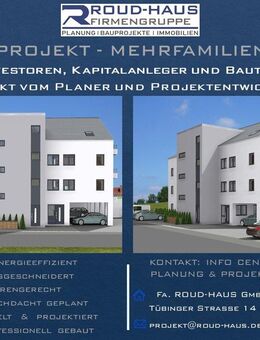 + EXKLUSIVES MEHRFAMILIENHAUS-PROJEKT! + - Bösingen