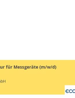 Konstrukteur für Messgeräte (m/w/d) - Iserlohn