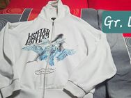 Zip Hoodies Gr. M und L weiß - Salzgitter