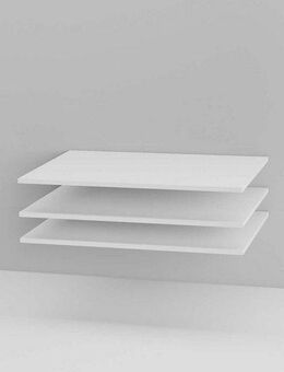 Home affaire Einlegeboden Malissa Zubehör für den gleichnamigen Schrank (Set, 3 St., 3 Einlegeböden), BxTxH 88 x55x2 cm, FSC-zertifizierter Holzwerkstoff