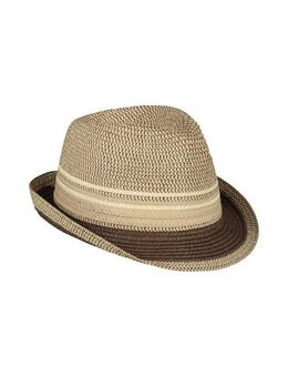 LERROS Strohhut Strohhut verdrillt geflochten, im Panama-Stil