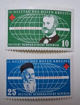 DDR 1957 Welttag Rotes Kreuz komplett postfrisch - Görlitz