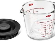 OXO Good Grips Messbecher, Glas, mit Deckel, 500 ml