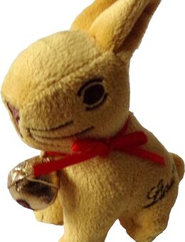 Lindt - Osterhase mit Glocke - Plüschhase - Hase 11 x 9 x 6 cm - Doberschütz