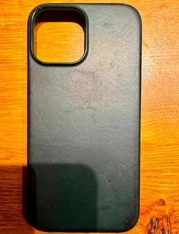 Apple Case für Iphone 13 pro Max echtes Leder dunkelgrün, nicht mehr lieferbar, Neupreis 69 Euro - Viersen
