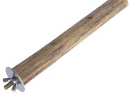 TIAKI Naturholz-Sitzstange - Größe S: Ø 2-3 cm, L 20 cm