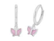 Prinzessin Lillifee Paar Creolen Schmetterlinge, 2037941, mit Emaille