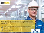Mitarbeiter Qualitätssicherung Riffelwalzen (m/w/d) - Weiherhammer