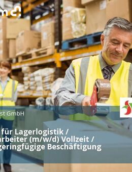 Fachkraft für Lagerlogistik / Lagermitarbeiter (m/w/d) Vollzeit / Teilzeit / geringfügige Beschäftigung - Wetschen