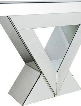 SalesFever Konsolentisch Design Konsolentisch für Ihren Eingangsbereich, verspiegelt, in edler Form und besonderer Optik