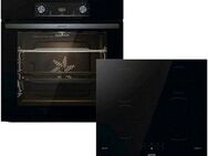 GORENJE Backofen-Set BLACKSET2, mit 1-fach-Teleskopauszug, Aqua Clean, Pizzafunktion mit 300 °C – perfekt für Pizza, Focaccia und mehr!