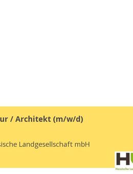 Bauingenieur / Architekt (m/w/d) - Gießen