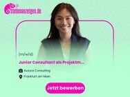 Junior Consultant als Projektmanager (m/w/d) für Unternehmensberatung - Frankfurt (Main)