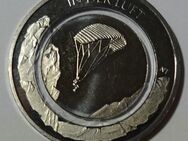 10 Euro 2019, "in der Luft" Münze mit Polymerring "J", neu - Mönchengladbach