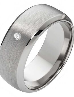 Damenring Titanring DT043 mit Zirkonia und gratis Gravur - Aholming