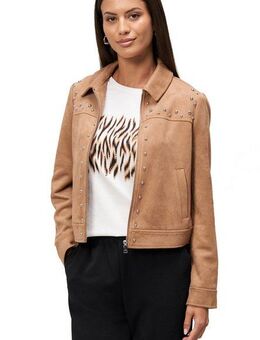 Zero Jackenblazer zero Damen Jacke in Wildlederoptik weiteres Detail