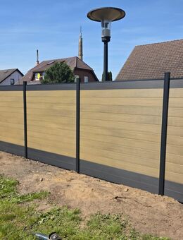 !!NEU!! 27m WPC Zaun H-1,80 in Verschieden Farben - Bremerhaven