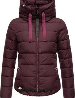 Navahoo Steppjacke Amayaa stylische Damen Winterjacke mit coolen Applikationen