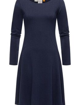 Ragwear A-Linien-Kleid Appero Stylisches Langarm-Kleid für den Winter