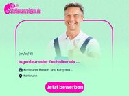 Ingenieur oder Techniker (Fachrichtung Bauwesen, Facility Management, Gebäudetechnik, HKLS o. ä.) als Facility and Infrastructure Manager (m/w/d) - Karlsruhe