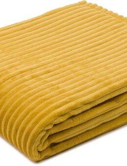 Wohndecke Feincord Kuscheldecke, Gözze, flauschig weich und wohlig warm