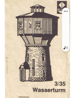 Wasserturm, Mamos VERO DDR - Pirna