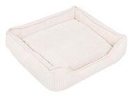 Modern Living Hundebett Helena - L 65 x B 60 x H 18 cm, beige