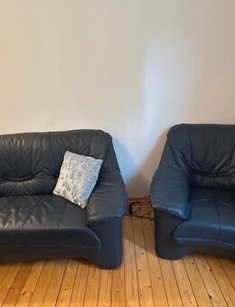 Leder Sofa und Sessel - Braunschweig Zentrum