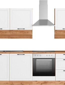 KOCHSTATION Küchenzeile KS-Lana, 240 cm breit, wahlweise mit oder ohne E-Geräte