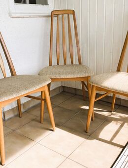 EVA Dreier Set Stühle Original Midcentury Niels Koefoed Hornslet - Hannover Südstadt-Bult