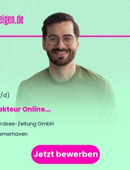 Redakteur Online (m/w/d) - Bremerhaven