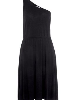 LASCANA One-Shoulder-Kleid, luftiges Sommerkleid, Strandkleid, asymmetrisch