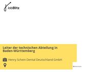 Leiter der technischen Abteilung in Baden-Württemberg