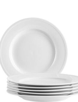 MÄSER Dessertteller ARLONA, Dessertteller Set, Porzellan, (6 St)