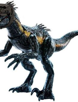 Mattel® Actionfigur Jurassic World, Track 'N Attack Indoraptor Figur, inkl. AR Track-Code